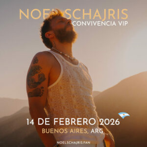 Meet and Greet con Noel Schajris de Sin Bandera, Argentina 14 de Febrero 2026, Buenos Aires, Argentina