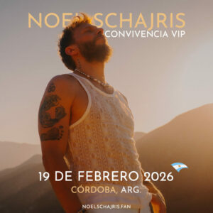 Meet and Greet con Noel Schajris de Sin Bandera, Argentina 19 de Febrero 2026, Córdoba, Argentina