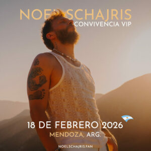 Meet and Greet con Noel Schajris de Sin Bandera, Argentina 18 de Febrero 2026, Mendoza, Argentina