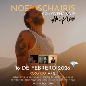Meet and Greet con Noel Schajris de Sin Bandera, Argentina 16 de Febrero 2026, Rosario, Argentina