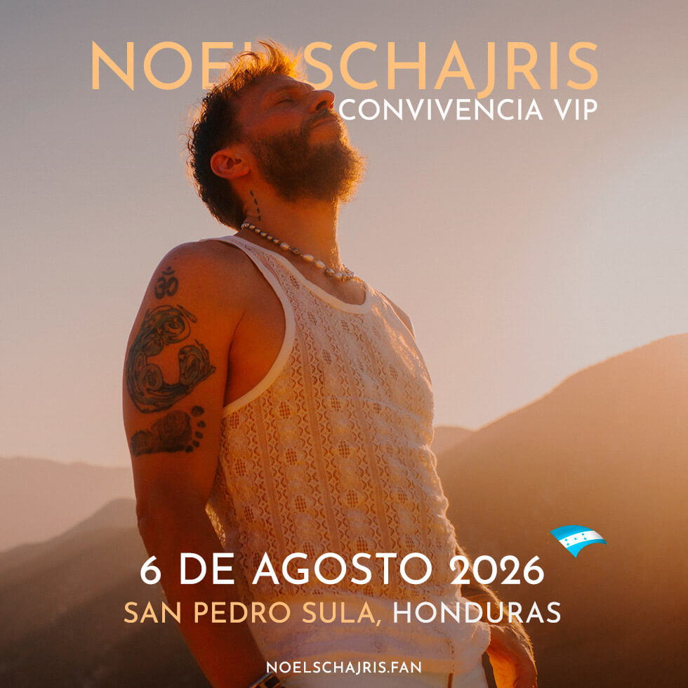 Convivencia VIP 6 de Agosto 2026 S. Pedro Sula 1 Convivencia VIP 6 de agosto 2026, San Pedro Sula, Honduras, conoce a Noel Schajris de Sin Bandera en persona, Escenas tour, Meet and Greet